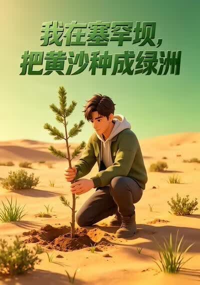 我在塞罕坝，把黄沙种成绿洲